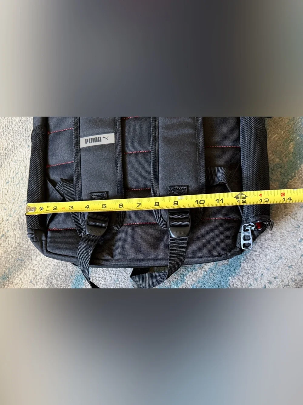 NWT Puma Black Eclipse Backpack with laptop sleeve